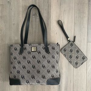 Versatile Dooney & Bourke Tote and Matching Wallet